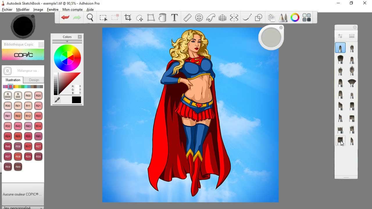 Sketchbook pro, another great drawing program