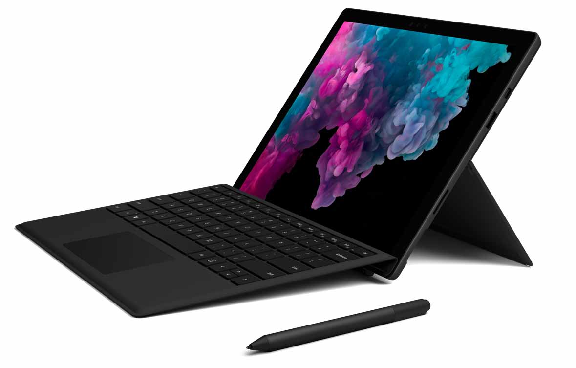 Microsoft Surface Pro 6 con teclado y lapiz digital Surface Pen
