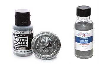 alclad II lacquer and vallejo metal color