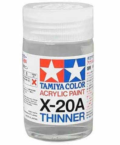 tamiya x-20a acrylic thinner